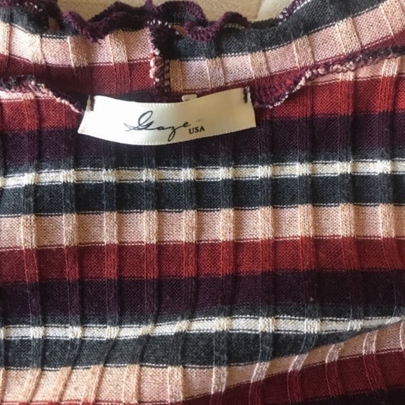 Stripe long sleeve top - Picture 3 of 3